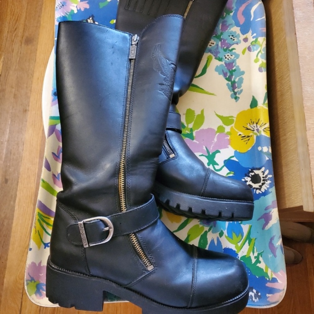 Harley davidson tall boots